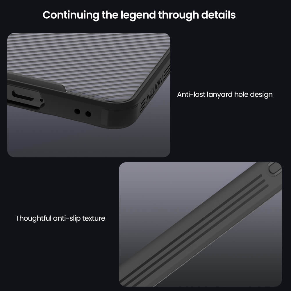 Чехол-крышка NILLKIN для Samsung Galaxy S26 Plus (Galaxy S26+) (серия CamShield Pro Clear version)